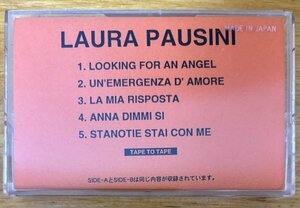 ■LAURA PAUSINI ※国内盤Promo Casstte( 5曲入/「私のこたえ」La Mia Risposta AMCE-2952[1998/11/26発売] 宣伝用 )【WMJ】1998年Release