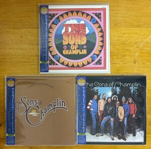 ◎THE SONS OF CHAMPLIN紙ジャケSAMPLE CD①Same②A Circle Filled With Love③Loving Is Why※未開封/未使用 【BVCM-35174/35175/35176 】