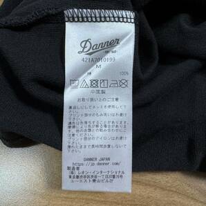 【中古/Ｍサイズ】Danner × WIND AND SEA Heavy oz S/S TEE 黒 //ダナー ブラック 半袖Tシャツ マウンテンライト ウィンダンシーの画像8