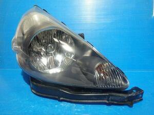 フィット UA-GD1 ヘッドライト右　RH W L13A スタンレー P3448 33101-SAA-911ZH HID/中ガンメタベゼル 220076