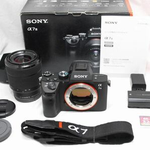 【超美品 6098ショット・SDカード付き】SONY ソニー α7 Ⅲ ILCE-7M3 FE 28-70mm OSSの画像1