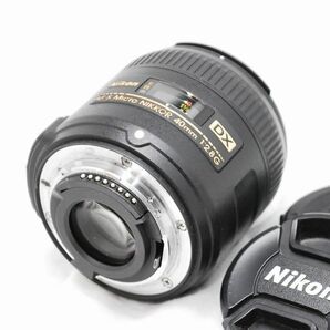 【美品】Nikon ニコン AF-S DX Micro NIKKOR 40mm f/2.8 Gの画像3