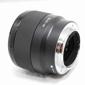 【新品同様の超美品・純正フード付き】SONY ソニー FE 50mm F1.8 SEL50F18Fの画像6