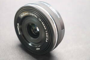 OLYMPUS M.ZUIKO DIGITAL 14-42mm F3.5-5.6 カメラ パンケーキ レンズ 一眼レフ オリンパス ジャンク [0062]