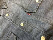 Levis(リーバイス) ポケット付き ワークデニム長袖シャツ 19587-0252 ＵＳサイズＸＬ(日本サイズ約ＸＸＬ)_画像4