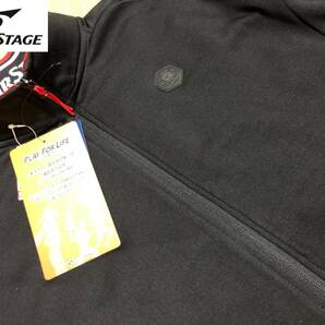 BBRIDGESTONE GOLF TOURSTAGE(ブリヂストンゴルフ ツアーステージ)高機能 裏シャギー素材ジャケット 1234059C2T(ブラック)Ｌの画像1