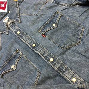 Levis(リーバイス) CLASSIC WESTERN SHIRT クラシック ウエスタンシャツ 85745-0108 ＵＳサイズＬ(日本サイズ約ＸＬ)の画像1