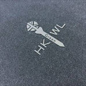 HK WORKS LONDON Green(コシノヒロコゴルフ)春夏 新品 吸水速乾,UV対策,ストレッチ機能 モックネック半袖シャツ TMKIT-2C-46(ネイビー)ＬＬの画像5