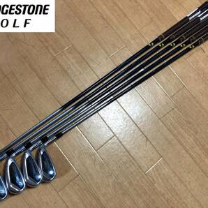 未使用 BRIDGESTONE GOLF(ブリヂストンゴルフ) TOUR B JGR IRON アイアンセット Diamana 50 for JGR カーボンシャフト ＃6-9、PWの画像1