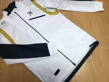 OAKLEY GOLF(オークリーゴルフ)SKULL WATER RESISTANT JACKET 2.0 撥水,ストレッチ,UPF50 フルジップジャケット FOA404234(WHITE)ＸＬ_画像2