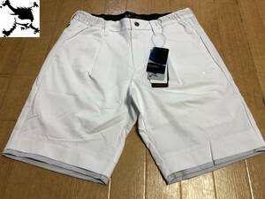 OAKLEY(オークリー) 春夏 SKULL COMMON SHORTS 1.0 吸汗速乾、4WAYストレッチ、UPF50+ ハーフパンツ FOA403528(WHITE)８５－９０