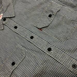 Levis(リーバイス) ポケット付き ワークデニム長袖シャツ 19587-0154 ＵＳサイズＭ(日本サイズ約Ｌ)の画像1
