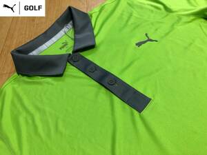 PUMAGOLF( Puma Golf ) spring summer . water speed . polo-shirt with short sleeves 535132(21)L