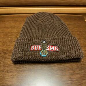 23AW Supreme Eagle Beanie ブラウン 美品