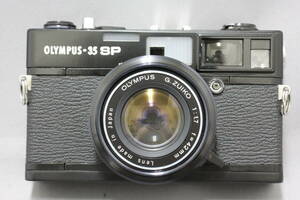 ■シャッター・メーター動作しました■　オリンパス（OLYMPUS）　OLYMPUS-35 SP ブラック　■整備してご利用下さい♪■