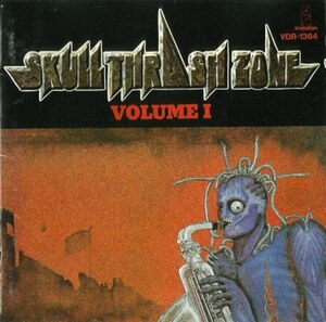 ＊中古CD V.A./SKULL THRASH ZONE VOLUME Ⅰ 1989年作品オリジナル盤 Xエックス シェルショック ローズローズ ジュラシック・ジェイド