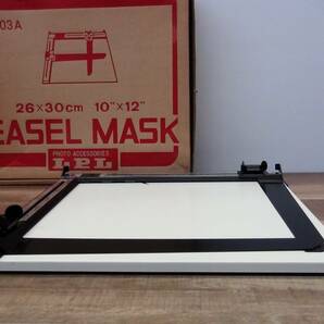 送料無料☆ LPL 503A イーゼルマスク 26×30cm 10×12☆中古品 EASEL MASK フォトアクセサリー 写真 暗室 引き伸ばしの画像3