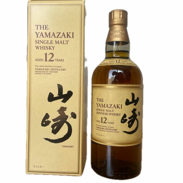 SUNTORY山崎シングルモルト 12年 700ml 箱付