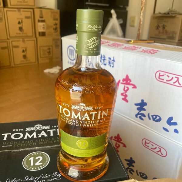 TOMATIN スコッチウイスキー700ml6本×2ケース 12本セット箱付