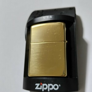 未使用品 CAMEL Zippo BRASS キャメル ジッポー ブラス ハイポリッシュ仕上げ 金色インサイドユニット 懸賞当選希少品 2005年製造の画像2