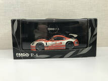 【１円スタート】1/43 エブロ JGTC 2002 au CERUMO スープラ White/Orange P401 No1 EBBRO Z8 _画像1