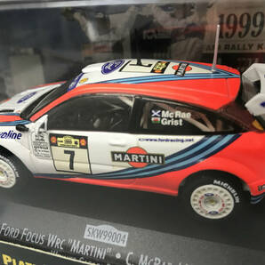 1/43 VITESSE SKID FORD FOCUS WRC MARTINI C.Mcrae / N.Grist Winner Safari Rally 1999 SKW99004 ビテス ZAの画像3