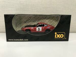 1/43 Ixo Datsun 240Z #5 Monte Carlo 1972 DATSUN 240Z Monte Carlo 1972 RAC 039 ZB