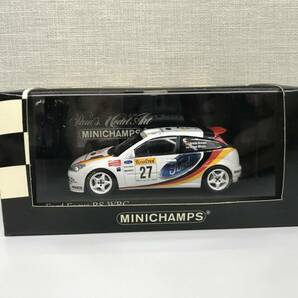 【１円スタート】1/43 ミニチャンプス フォード フォーカス WRC モンテカルロ Rally 2002 Ford Focus Monte Carlo Rally MINI CHAMPS ZCの画像1