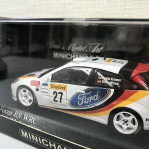 【１円スタート】1/43 ミニチャンプス フォード フォーカス WRC モンテカルロ Rally 2002 Ford Focus Monte Carlo Rally MINI CHAMPS ZCの画像3