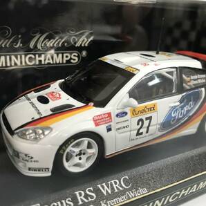 【１円スタート】1/43 ミニチャンプス フォード フォーカス WRC モンテカルロ Rally 2002 Ford Focus Monte Carlo Rally MINI CHAMPS ZCの画像2