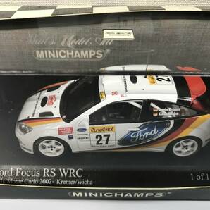 【１円スタート】1/43 ミニチャンプス フォード フォーカス WRC モンテカルロ Rally 2002 Ford Focus Monte Carlo Rally MINI CHAMPS ZCの画像6