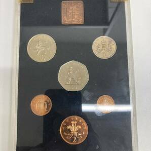 【1円】イギリス ロイヤル ミントコイン 1970年 1971年プルーフ ミント コイン セット エリザベスの画像5