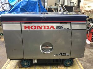 Hondaディーゼル発電機 EX4.5D 4.5KVA 60Hz (動作hours：143 hours】動作確認済み