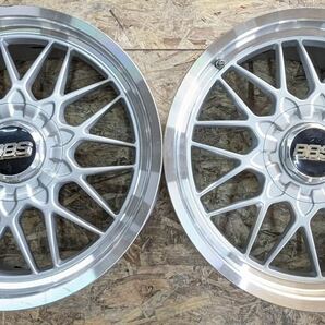 【希少！】BBS RG115 18インチ 9J＋42 PCD114.3 5穴 5H メッシュ シルビア スカイライン JZX100 ソアラ アリスト アルテッツァ RX-8 の画像1