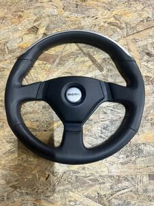 [ rare!]MOMO DRIVER D Momo Driver steering gear steering wheel Porsche Ferrari 