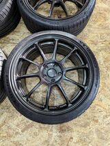 【希少！】RAYS ボルクレーシング ZE40 19インチ 8.5J＋44 PCD112 5穴 5H VW ベンツ アウディ ゴルフ Cクラス CLS CLA AMG TT S4 A3 A4 A6_画像3