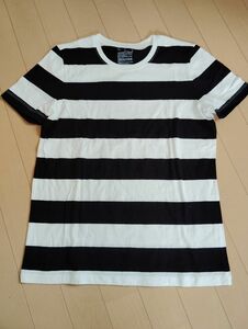 無印良品　半袖Tシャツ　ボーダー