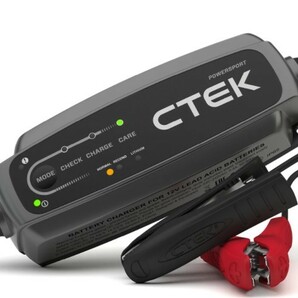 CTEK POWERSPORTシーテックバッテリーチャージャー 鉛&リチウムイオンバッテリー対応  温度センサー搭載 最新機種【新品】の画像2