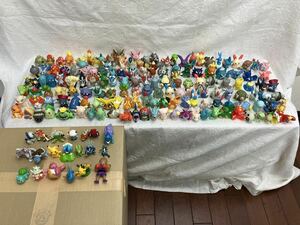 任天堂 ポケットモンスター ポケモン 指人形 フィギュア BANDAI バンダイ ソフビ 大量 まとめ 約170体 クリア 1996〜2005年 希少 レア