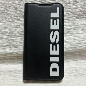 匿名配送 送料無料 Diesel iPhone13Pro 手帳型ケース ディーゼル ブラック 黒 カバー 中古品 ブランドの画像2