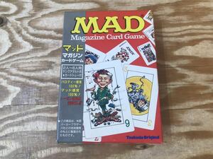 mC コンパクト MAD マッド マガジンカードゲーム ボードゲーム ツクダオリジナル 2人〜6人用 ※予備カード欠品、たばこ臭付着有、現状品