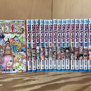 mD 80 コミック マンガ ワンピース 尾田栄一郎 85〜102巻 18冊 セット ジャンプコミックス 集英社 ONE PIECE ※85にシミ汚れ多め、現状品の画像1