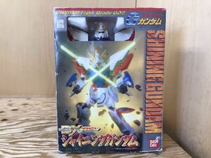 MB 80 DX Shining Gundam Mobile Fighter G Gundam Bandai Bandai Deluxe * Грязный, сложный на внешней коробке, текущие элементы