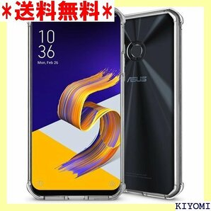 FINON Zenfone5 ケース ZE620KL ド ケース 指紋認証可能モデル 耐衝撃 シンプル クリア 71