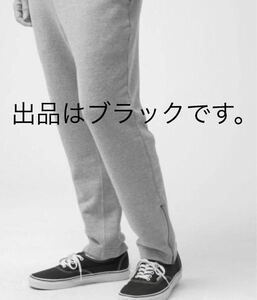 Ron Herman RHC ロンハーマンZipper Sweat Pants 裾ジッパースウェットパンツ M ブラック