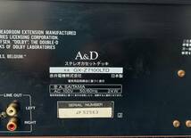  A&D カセットテープデッキ GX-Z7100LTD ジャンク品_画像4