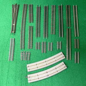 ** present condition delivery railroad model roadbed / rail HO gauge for rail summarize / set direct line / car b/ divergence etc. 