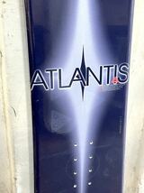 ★☆アウトドア/ウインタースポーツ ATLANTIS/アトランティス スノーボード 150E1108292 実寸サイズ幅235×長さ1480mm_画像4