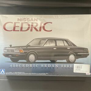 レア♪1/24アオシマ 430セドリックセダン200E GL(ザ・ベストカーGT No.78 007808）♪日産,ニッサン,NISSAN CEDRICの画像1