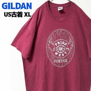 US古着 GILDAN ギルダン 半袖プリントTシャツ プライド・オブ・ザ・ウェスト アメリカ西部劇 映画 XL